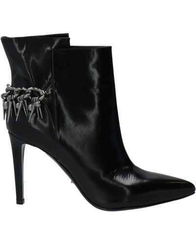 Sergio Rossi Ankle Boots Leather - Black