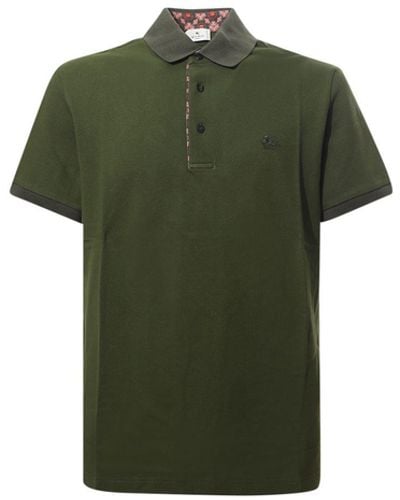 Etro Poloshirt - Grün