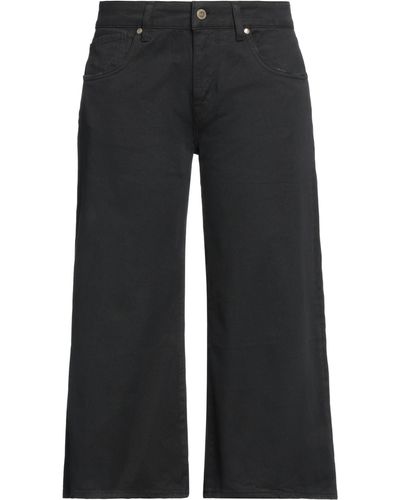 TRUE NYC Cropped Trousers - Blue