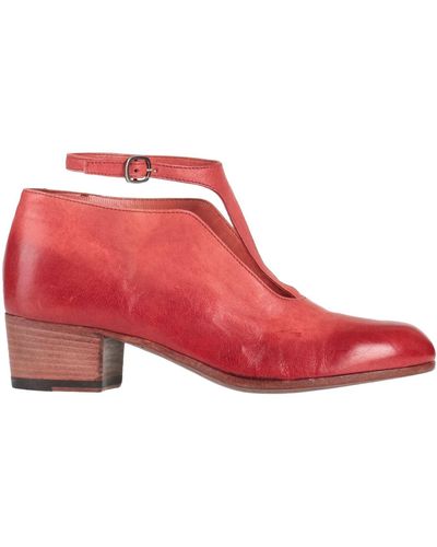 Pantanetti Ankle Boots - Red