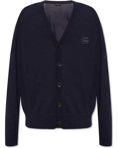 Etro Cardigan - Bleu