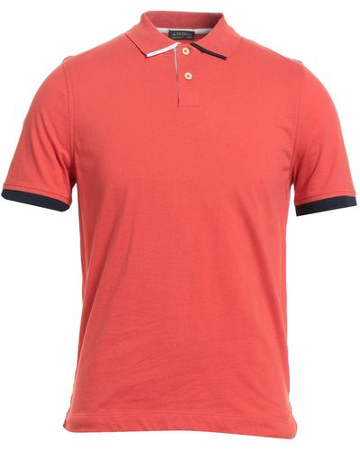 A.Testoni Polo Shirt - Red