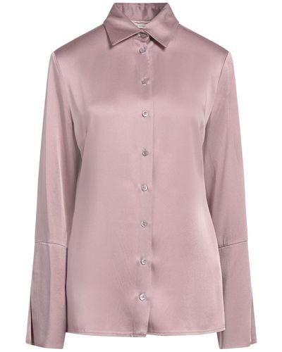 Semicouture Pastel Shirt Acetate, Viscose - Pink