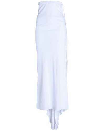 Ann Demeulemeester Maxi Skirt - White
