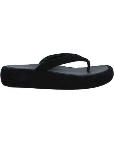 Ilio Smeraldo Thong Sandal - Black