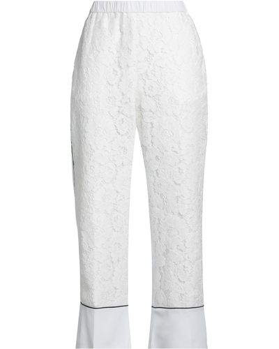 N°21 Trousers - White