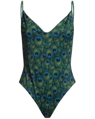 TOOCO One-piece Swimsuit - Green