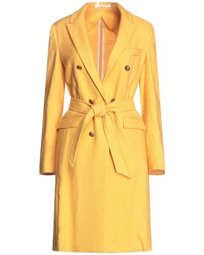 Eleventy Overcoat - Yellow