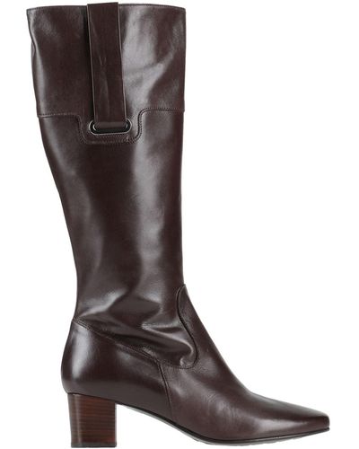Donna Soft Knee Boots - Brown