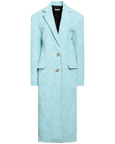 Krizia Overcoat & Trench Coat - Blue