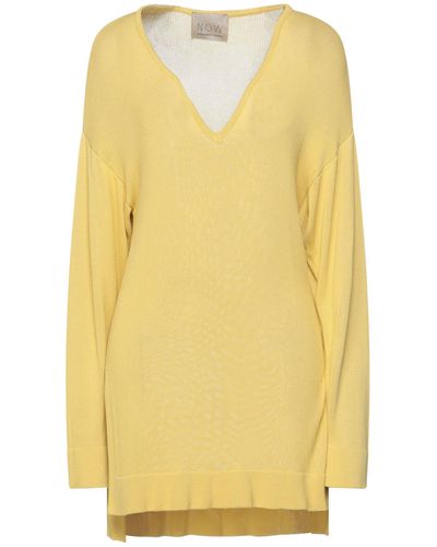 N.O.W. ANDREA ROSATI CASHMERE Sweater - Yellow
