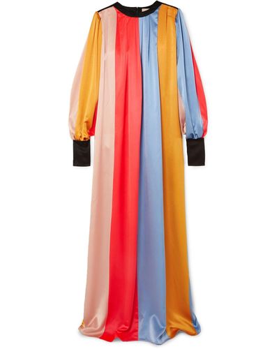 ROKSANDA Langes Kleid - Mehrfarbig