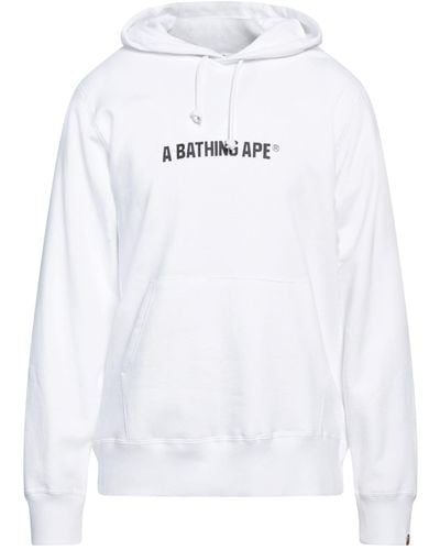 A Bathing Ape Sweatshirt - White