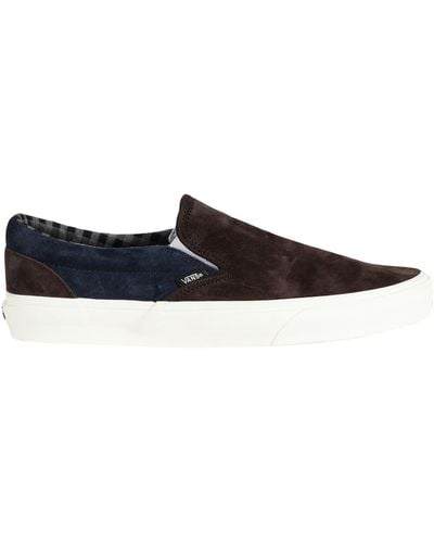 Vans Classic Slip-On Cocoa Sneakers Leather - Brown