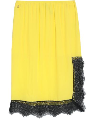 Manila Grace Midi Skirt - Yellow
