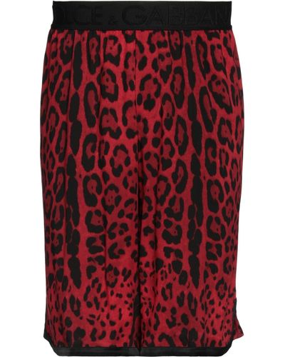 Dolce & Gabbana Shorts & Bermuda Shorts - Red