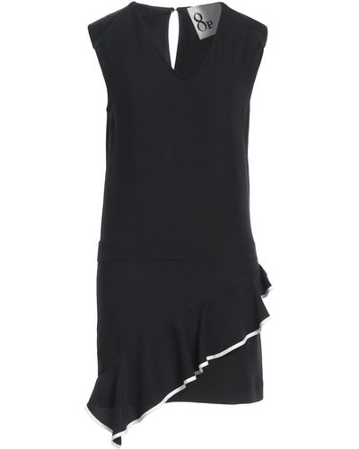 8pm Mini Dress Polyester - Black