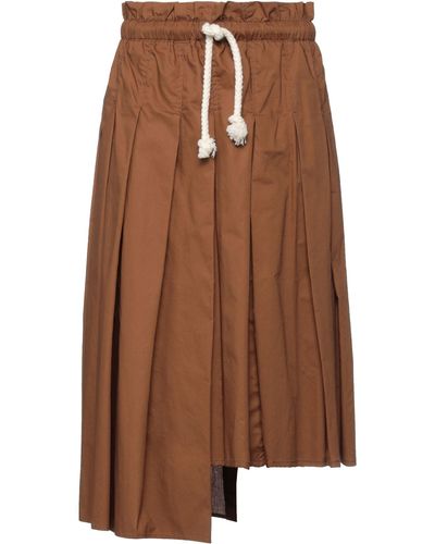 Collection Privée Midi Skirt - Brown