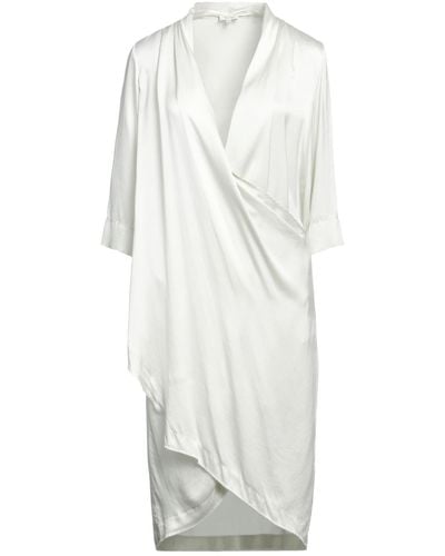HER SHIRT HER DRESS Vestito Corto - Bianco