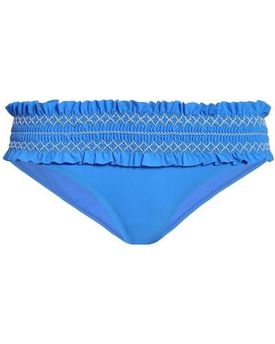 Tory Burch Bikini-höschen mit raffung - Blau