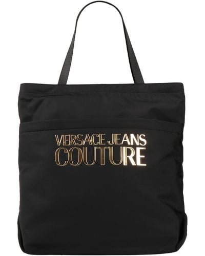 Versace Range Logo Tote - Black