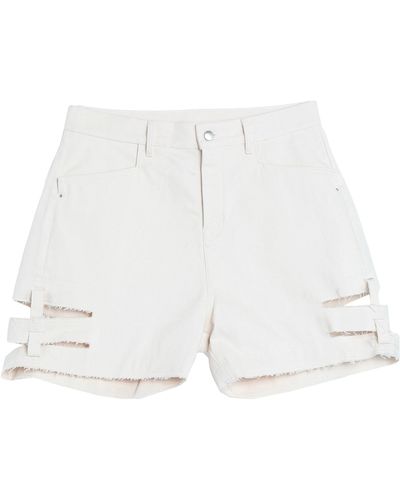 Rick Owens Denim Shorts - White