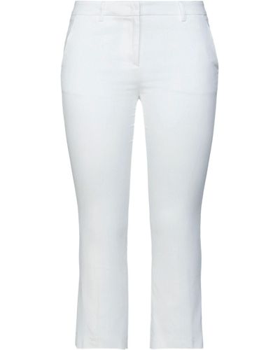 F.it Cropped Pants - White