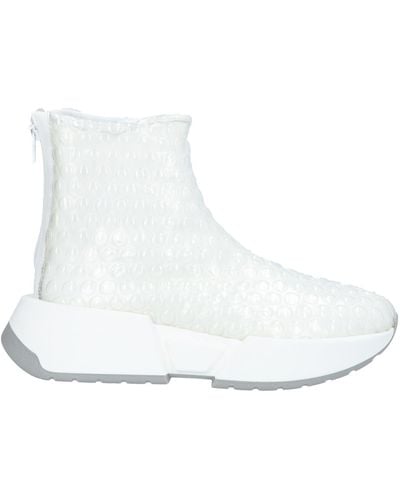 MM6 by Maison Martin Margiela Ankle Boots - White