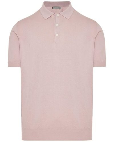 Canali Poloshirt - Pink