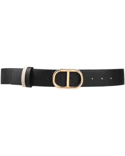 Twin Set Belt - Black