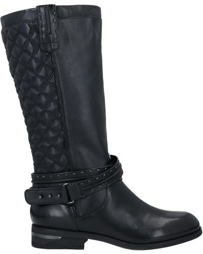 Blackmail Knee Boots - Black