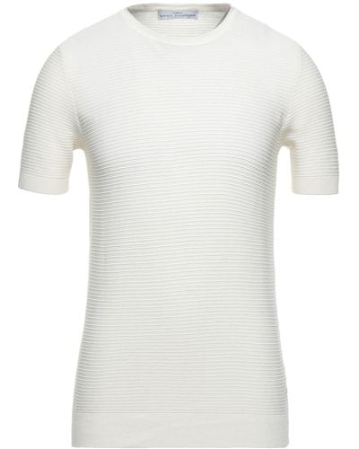 Grey Daniele Alessandrini Sweater - White