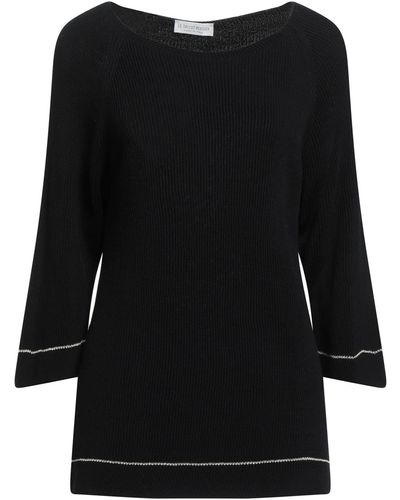 Le Tricot Perugia Pullover - Schwarz