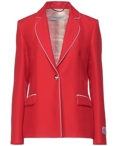 Golden Goose Suit Jacket - Red