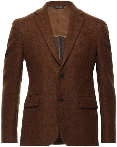 Brian Dales Suit Jacket - Brown