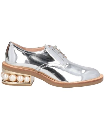 Nicholas Kirkwood Pink Casati D'Orsay Ballerina Flats – BlackSkinny