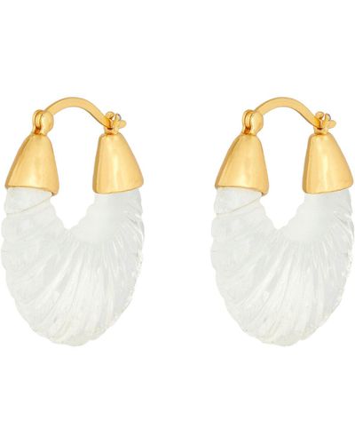 Shyla Earrings - White