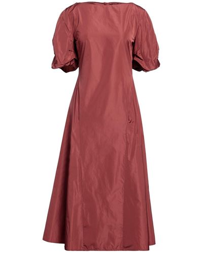 Liviana Conti Midi Dress - Red