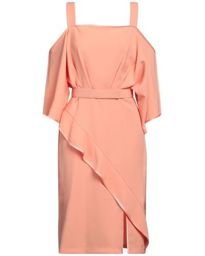 SIMONA CORSELLINI Midi Dress - Pink