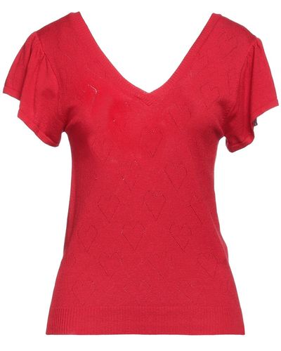 Anonyme Designers Pullover - Rosso