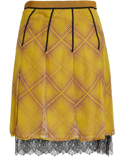 Giambattista Valli Mini Skirt - Yellow