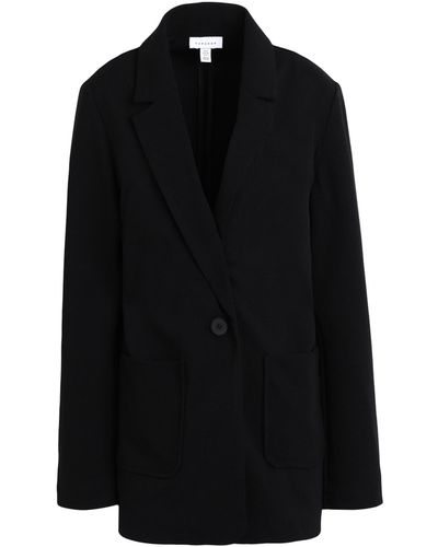 TOPSHOP Suit Jacket - Black