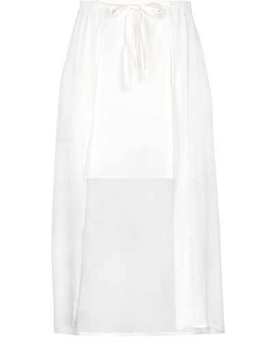 Grifoni Midi Skirt - White