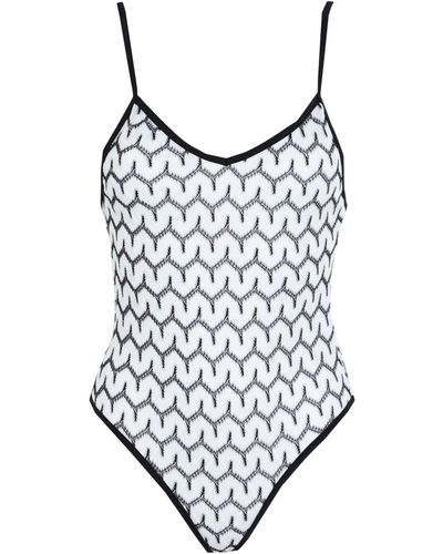 TOPSHOP One-piece Swimsuit - White