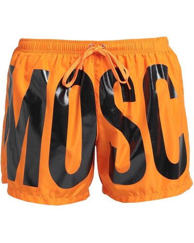 Moschino Swim Trunks - Orange