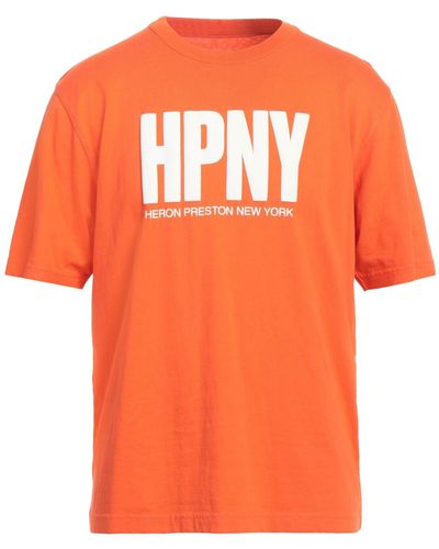 Heron Preston Camiseta - Naranja