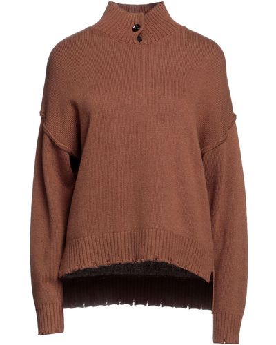 EMMA & GAIA Turtleneck - Brown