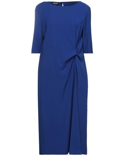 Giorgio Armani Midi Dress - Blue