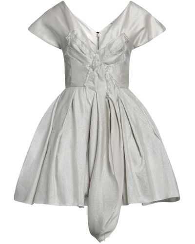 Maticevski Mini Dress - Gray