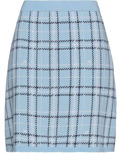 Elisabetta Franchi Mini Skirt - Blue
